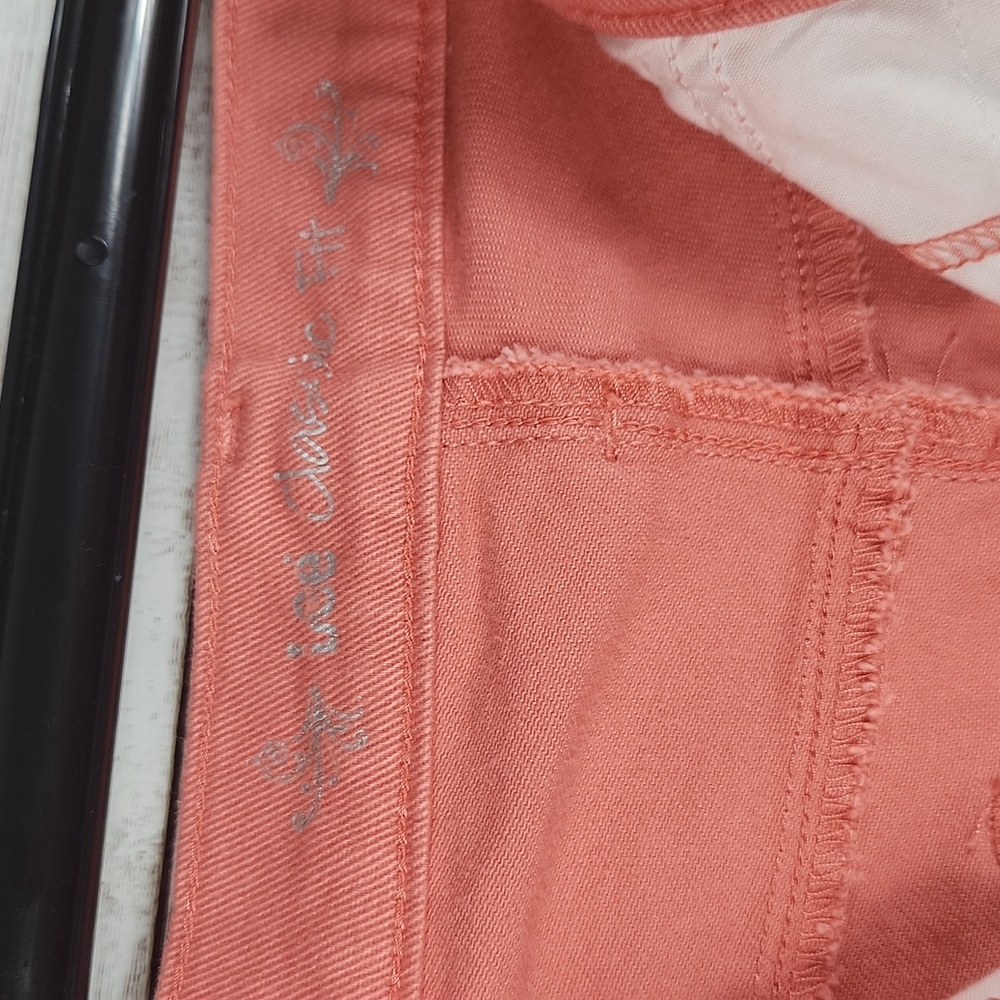 Lee, Chic Coral, below the knee shorts, SZ 18W - Picture 4 of 12